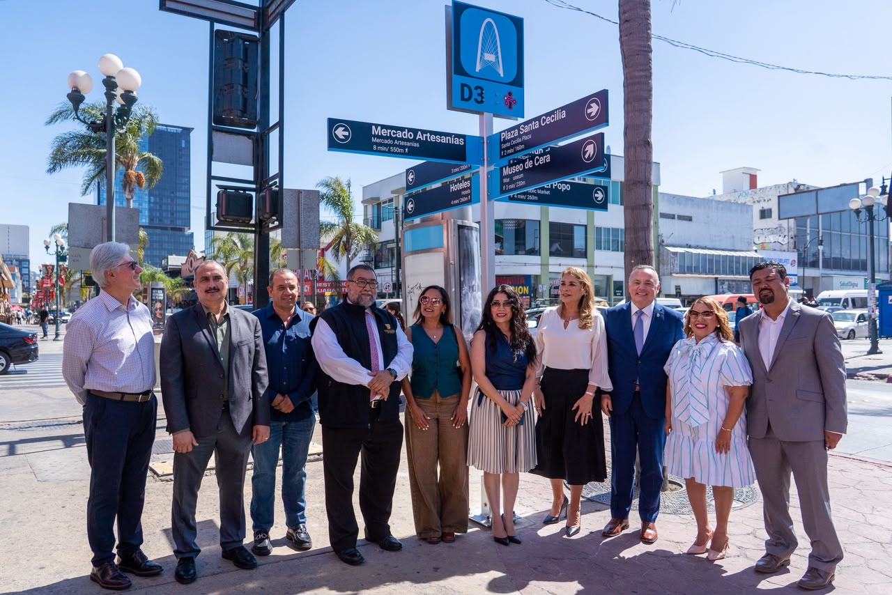RECONOCE SECRETARÍA DE TURISMO SEÑALÉTICA IMPULSADA POR EL CDT TIJUANA COMO HERRAMIENTA PARA FORTALECER LA EXPERIENCIA TURÍSTICA
