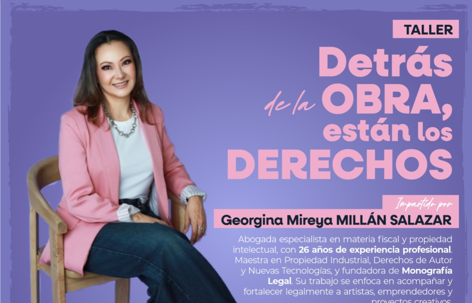 INVITA SECRETARÍA DE CULTURA A TALLER SOBRE DERECHOS DE AUTOR