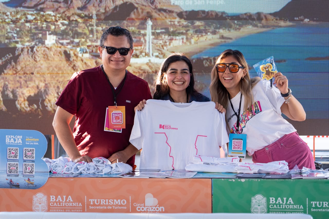 BAJA CALIFORNIA PRESENTA SU OFERTA TURÍSTICA ANTE MÁS DE 4 MIL 500 PARTICIPANTES DE LA BINATIONAL RACE SAN DIEGO-TIJUANA 2026